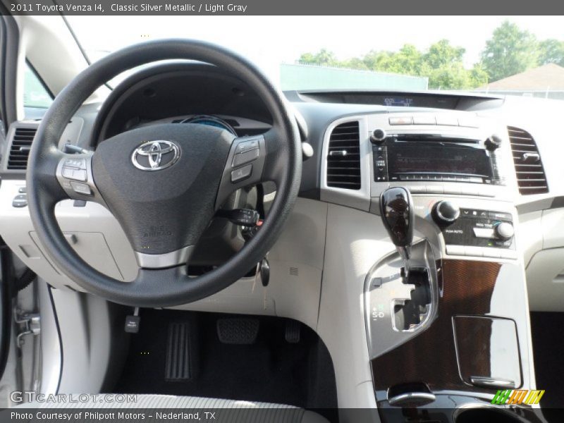 Classic Silver Metallic / Light Gray 2011 Toyota Venza I4
