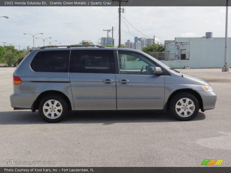 Granite Green Metallic / Quartz Gray 2002 Honda Odyssey EX