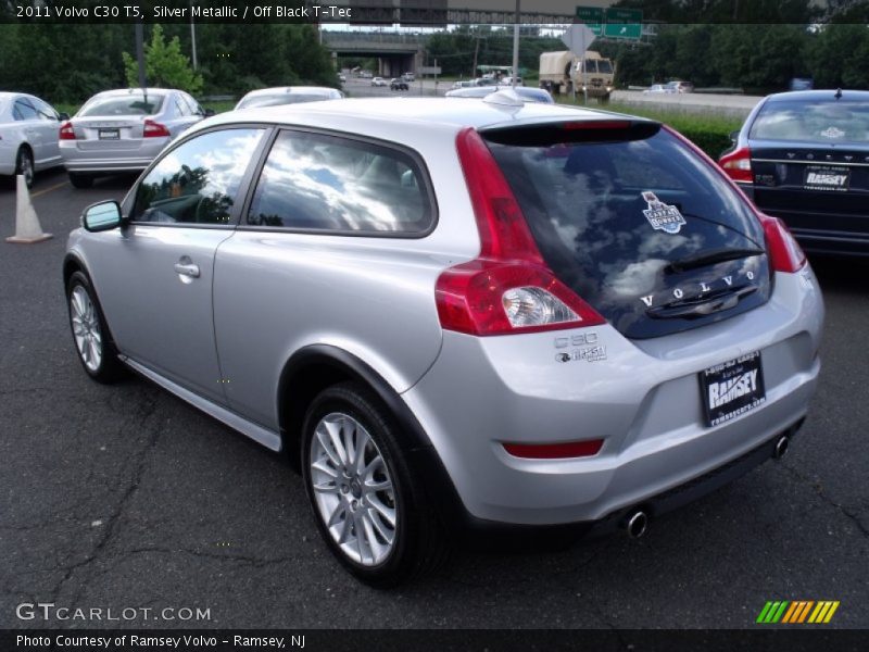 Silver Metallic / Off Black T-Tec 2011 Volvo C30 T5