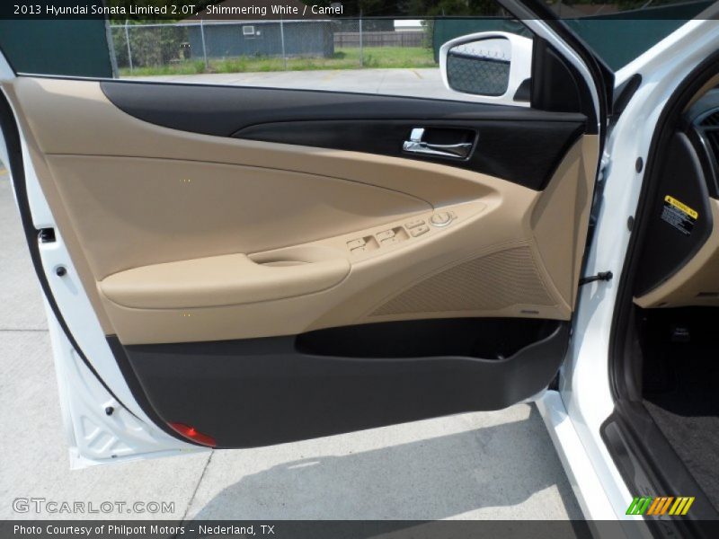 Door Panel of 2013 Sonata Limited 2.0T