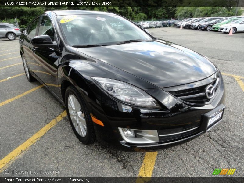 Ebony Black / Black 2009 Mazda MAZDA6 i Grand Touring