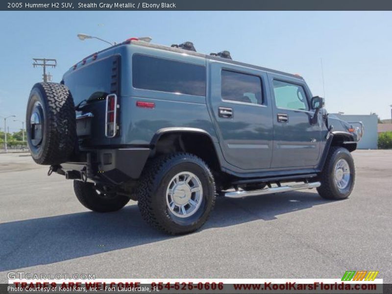 Stealth Gray Metallic / Ebony Black 2005 Hummer H2 SUV