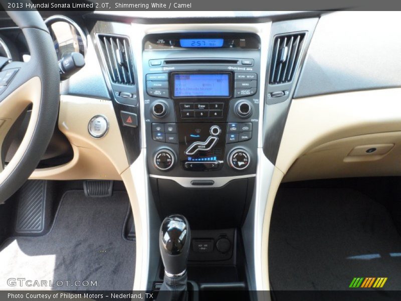 Controls of 2013 Sonata Limited 2.0T