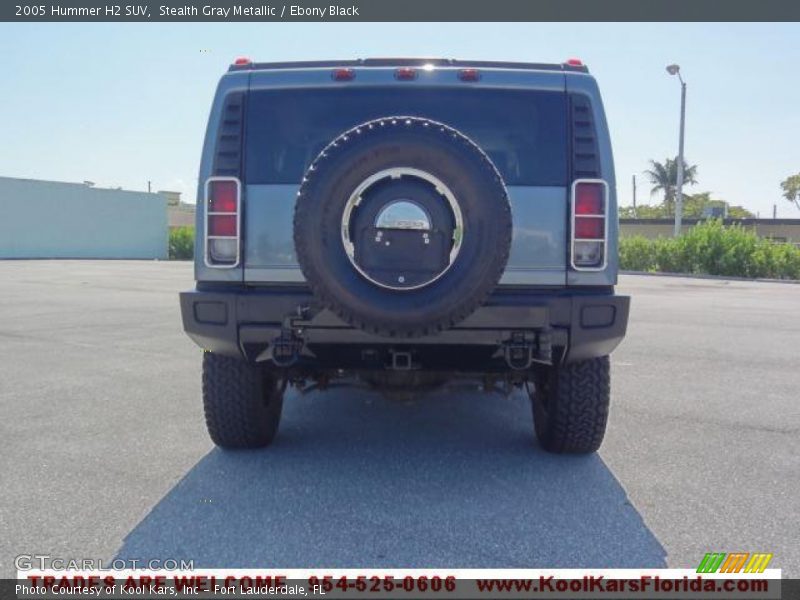 Stealth Gray Metallic / Ebony Black 2005 Hummer H2 SUV