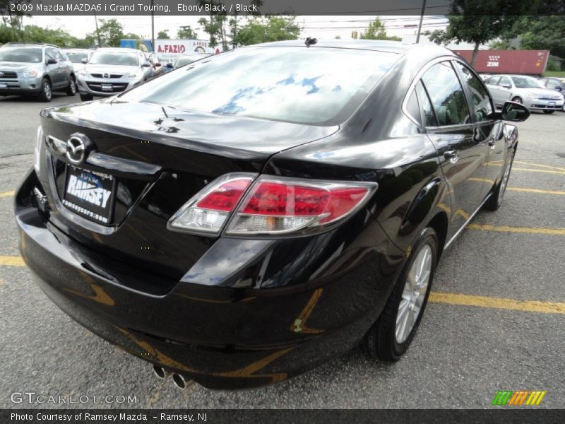 Ebony Black / Black 2009 Mazda MAZDA6 i Grand Touring