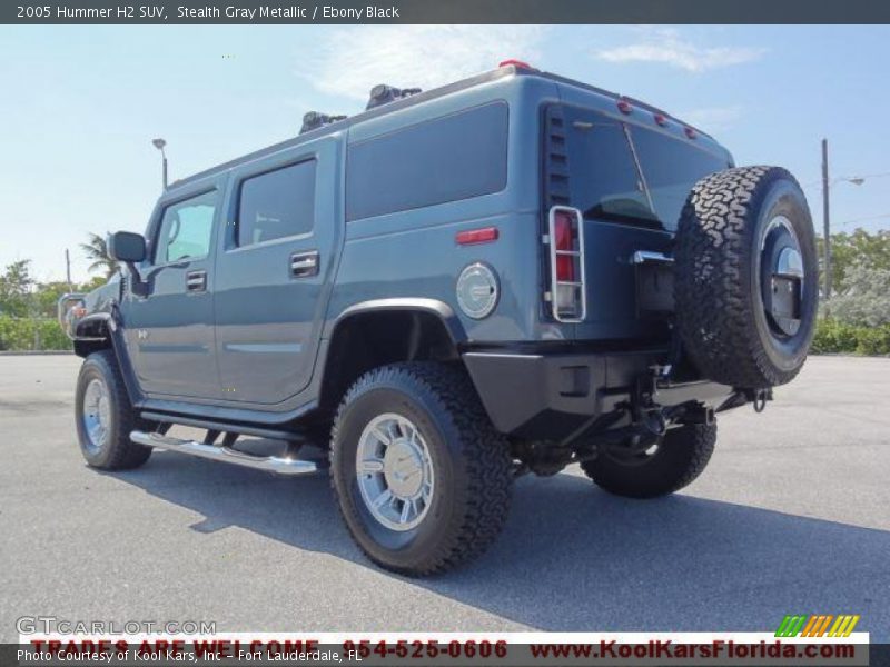 Stealth Gray Metallic / Ebony Black 2005 Hummer H2 SUV