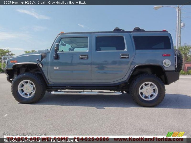 Stealth Gray Metallic / Ebony Black 2005 Hummer H2 SUV