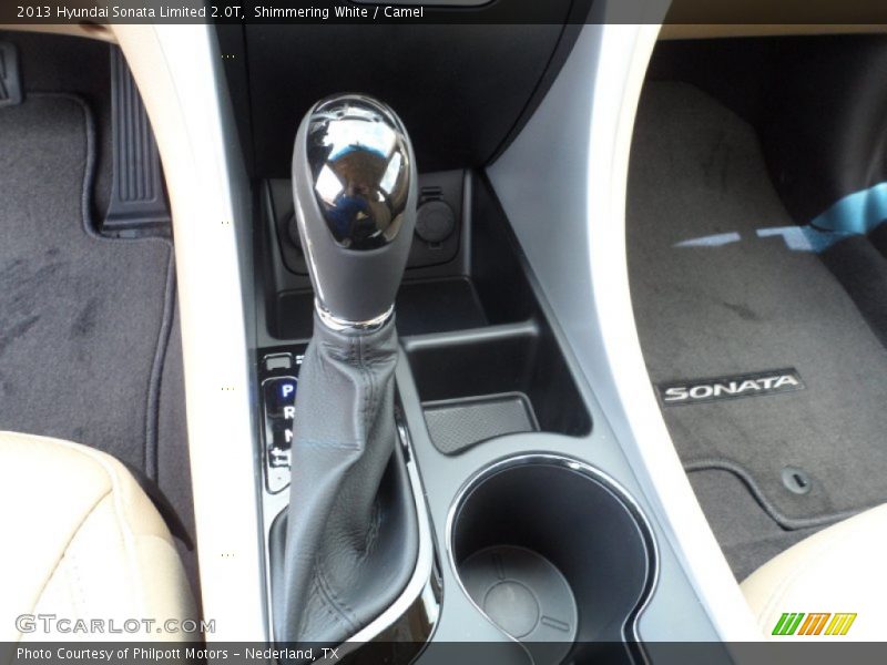  2013 Sonata Limited 2.0T 6 Speed Shiftronic Automatic Shifter