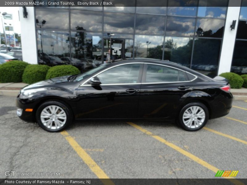 Ebony Black / Black 2009 Mazda MAZDA6 i Grand Touring