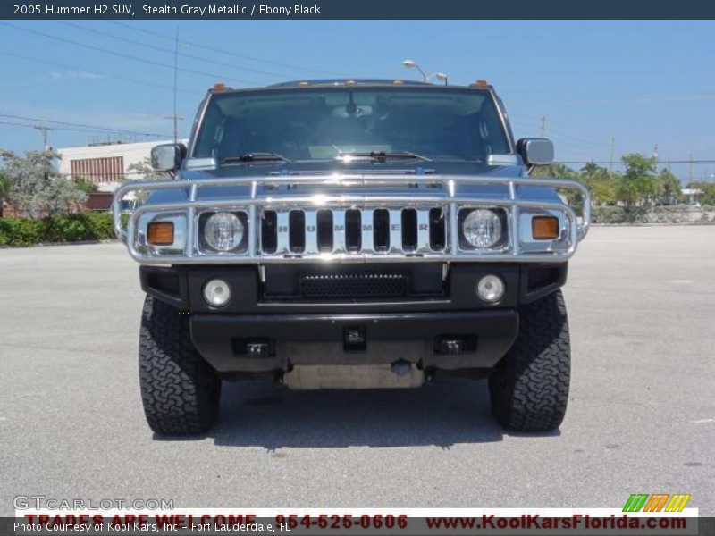 Stealth Gray Metallic / Ebony Black 2005 Hummer H2 SUV