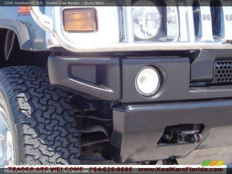 Stealth Gray Metallic / Ebony Black 2005 Hummer H2 SUV