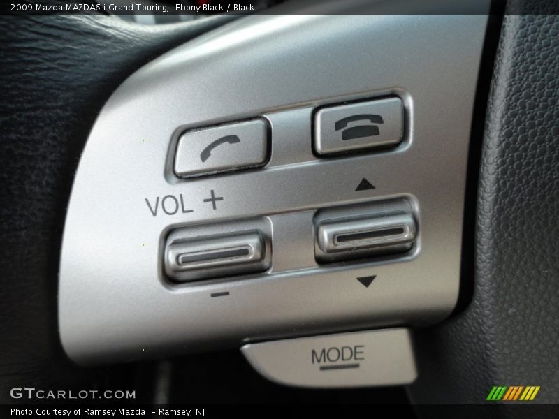 Ebony Black / Black 2009 Mazda MAZDA6 i Grand Touring