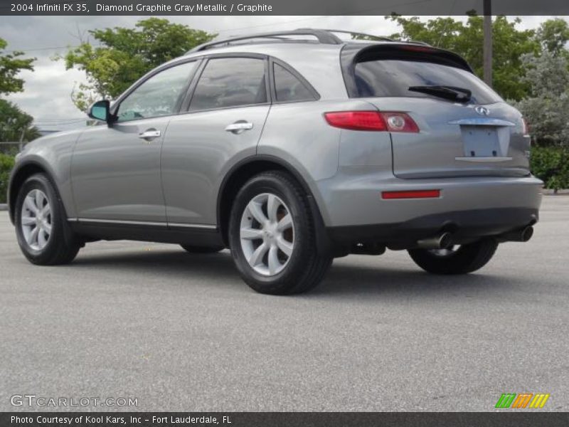 Diamond Graphite Gray Metallic / Graphite 2004 Infiniti FX 35