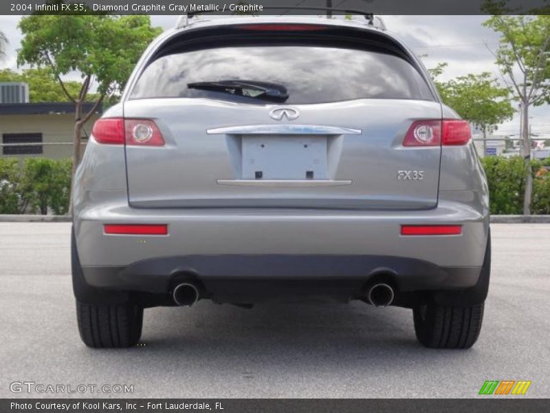Diamond Graphite Gray Metallic / Graphite 2004 Infiniti FX 35