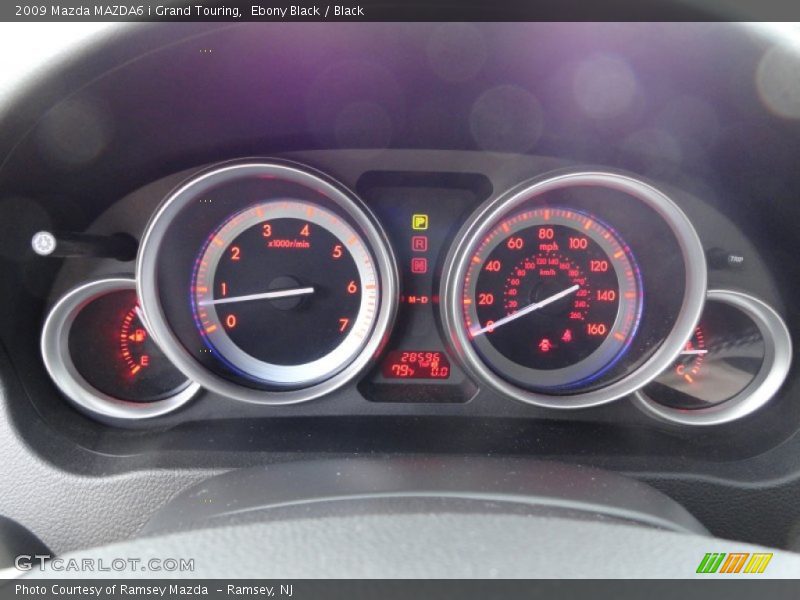 Ebony Black / Black 2009 Mazda MAZDA6 i Grand Touring