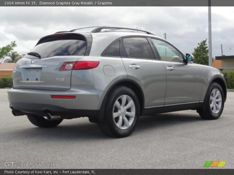 Diamond Graphite Gray Metallic / Graphite 2004 Infiniti FX 35
