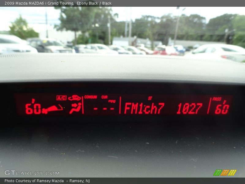 Ebony Black / Black 2009 Mazda MAZDA6 i Grand Touring