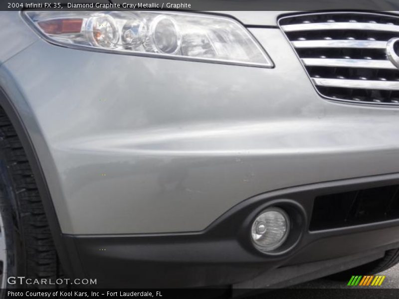 Diamond Graphite Gray Metallic / Graphite 2004 Infiniti FX 35