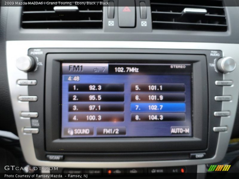 Ebony Black / Black 2009 Mazda MAZDA6 i Grand Touring