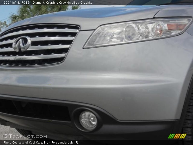 Diamond Graphite Gray Metallic / Graphite 2004 Infiniti FX 35