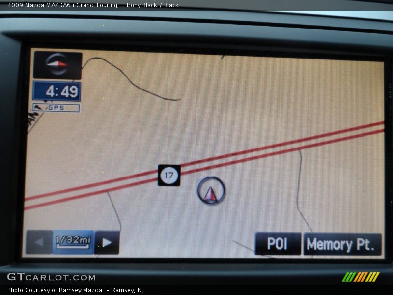 Ebony Black / Black 2009 Mazda MAZDA6 i Grand Touring