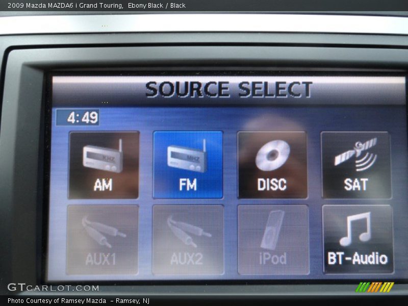 Ebony Black / Black 2009 Mazda MAZDA6 i Grand Touring