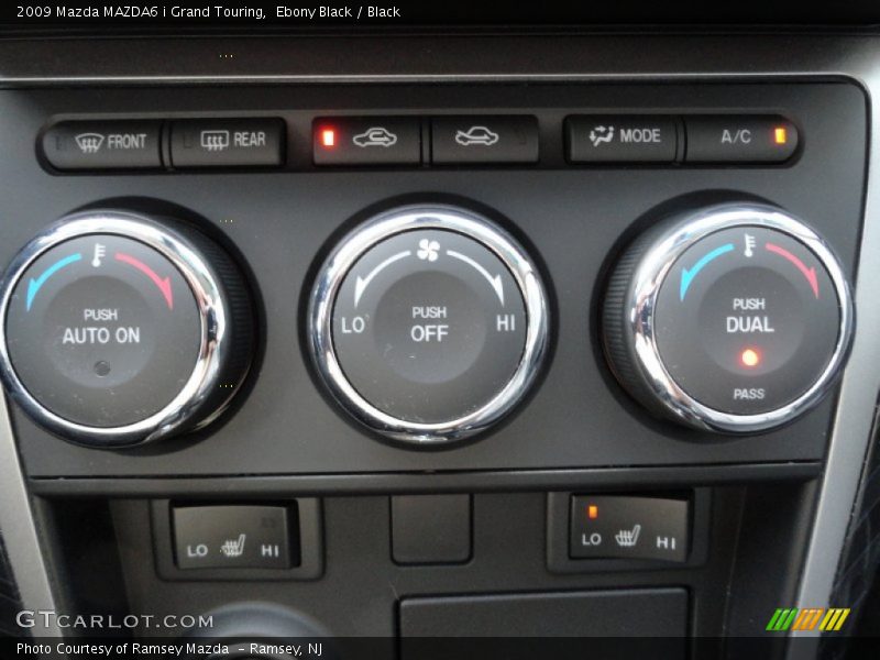 Ebony Black / Black 2009 Mazda MAZDA6 i Grand Touring