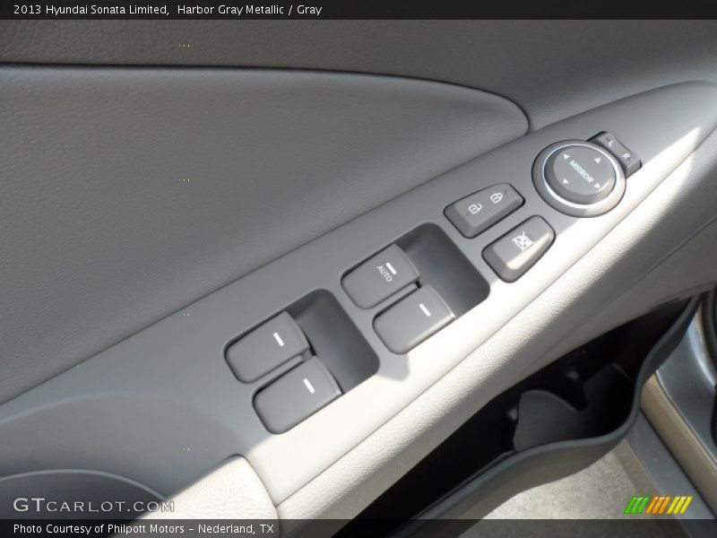 Harbor Gray Metallic / Gray 2013 Hyundai Sonata Limited