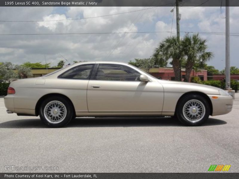 Sandstone Beige Metallic / Ivory 1995 Lexus SC 400