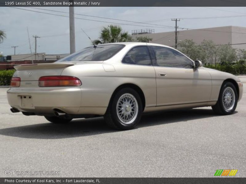 Sandstone Beige Metallic / Ivory 1995 Lexus SC 400