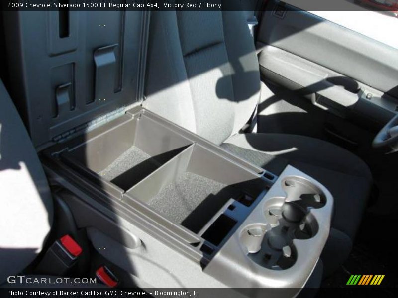 Victory Red / Ebony 2009 Chevrolet Silverado 1500 LT Regular Cab 4x4