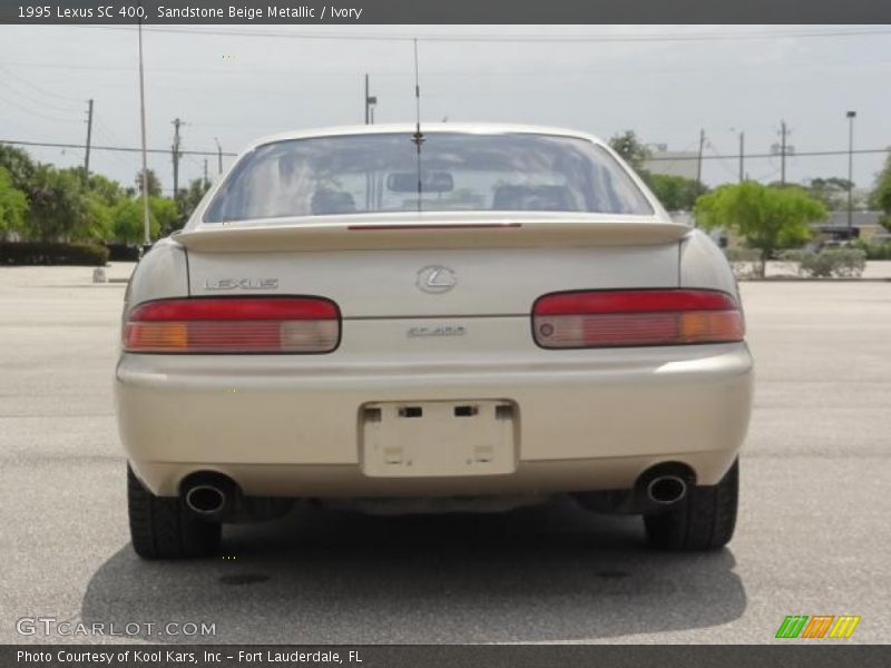 Sandstone Beige Metallic / Ivory 1995 Lexus SC 400