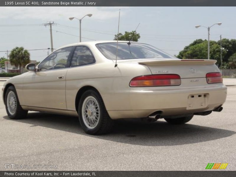 Sandstone Beige Metallic / Ivory 1995 Lexus SC 400
