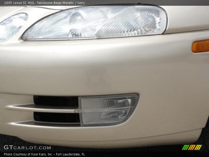 Sandstone Beige Metallic / Ivory 1995 Lexus SC 400