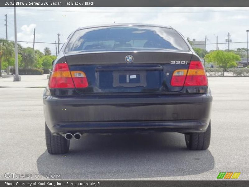 Jet Black / Black 2002 BMW 3 Series 330i Sedan