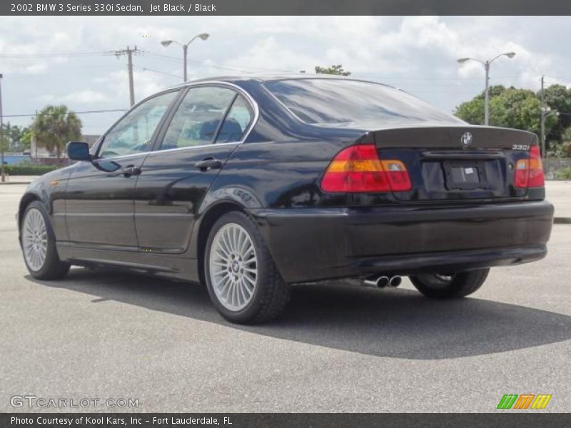Jet Black / Black 2002 BMW 3 Series 330i Sedan