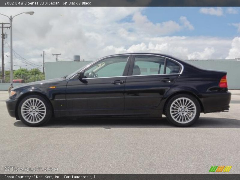  2002 3 Series 330i Sedan Jet Black