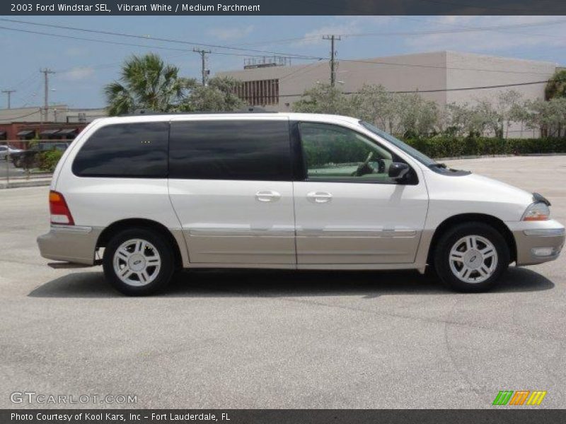 Vibrant White / Medium Parchment 2003 Ford Windstar SEL