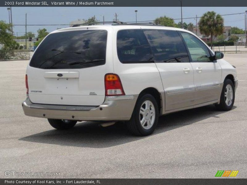 Vibrant White / Medium Parchment 2003 Ford Windstar SEL
