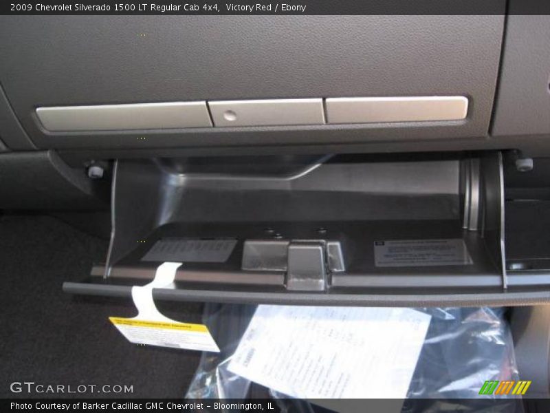 Victory Red / Ebony 2009 Chevrolet Silverado 1500 LT Regular Cab 4x4