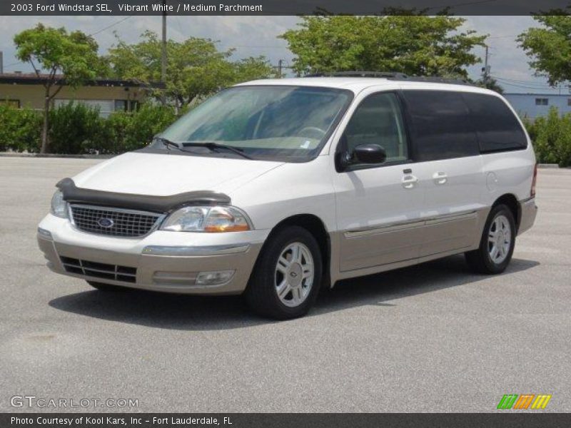 Vibrant White / Medium Parchment 2003 Ford Windstar SEL
