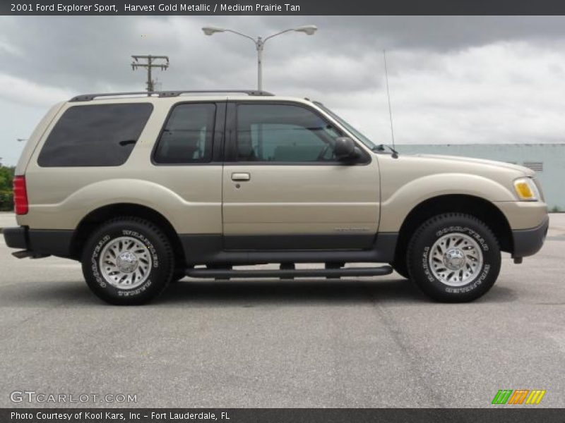  2001 Explorer Sport Harvest Gold Metallic