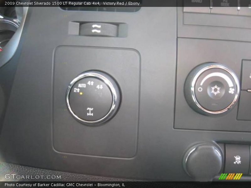 Victory Red / Ebony 2009 Chevrolet Silverado 1500 LT Regular Cab 4x4