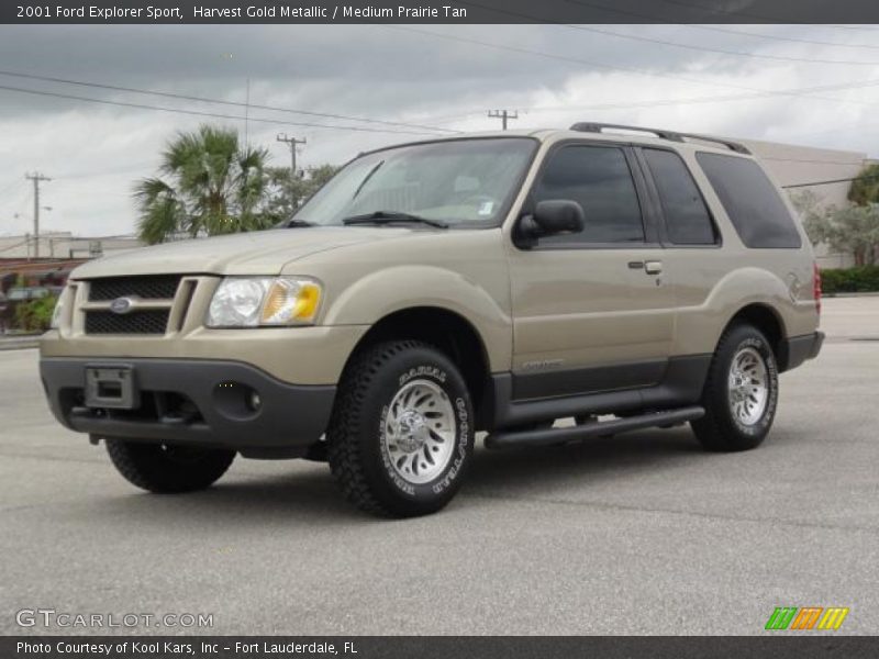 Front 3/4 View of 2001 Explorer Sport