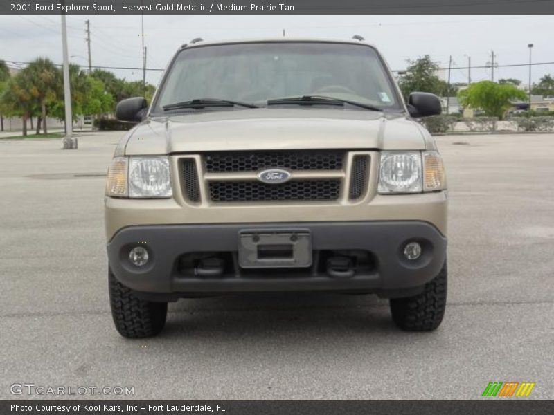 Harvest Gold Metallic / Medium Prairie Tan 2001 Ford Explorer Sport