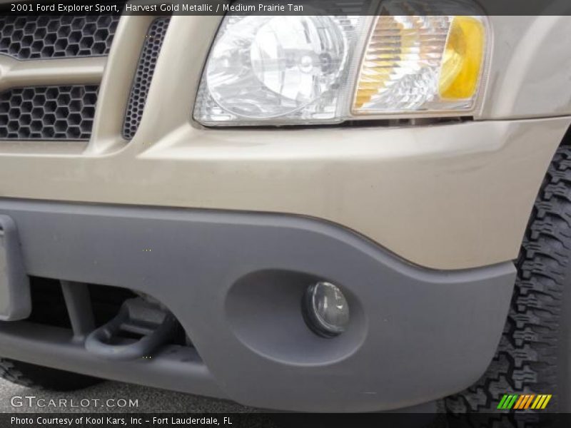 Harvest Gold Metallic / Medium Prairie Tan 2001 Ford Explorer Sport