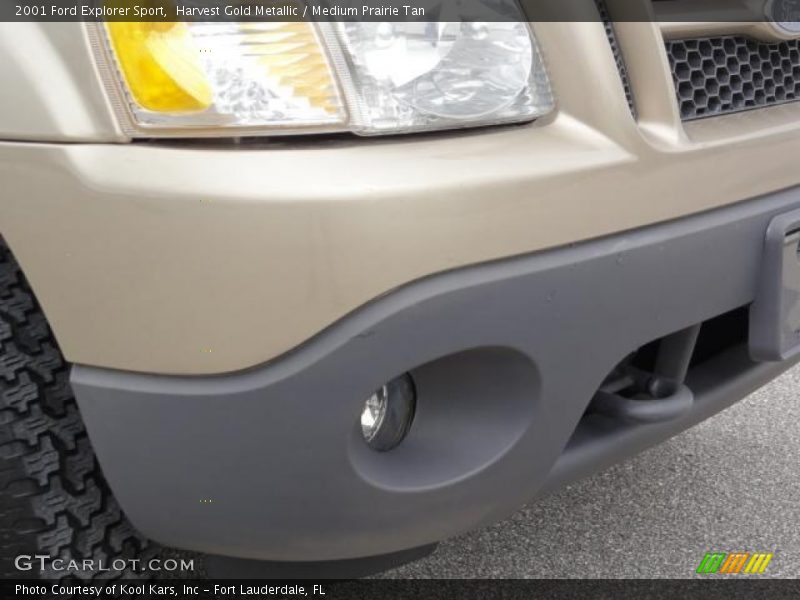Harvest Gold Metallic / Medium Prairie Tan 2001 Ford Explorer Sport
