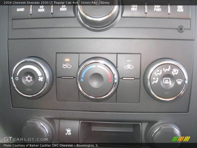 Victory Red / Ebony 2009 Chevrolet Silverado 1500 LT Regular Cab 4x4
