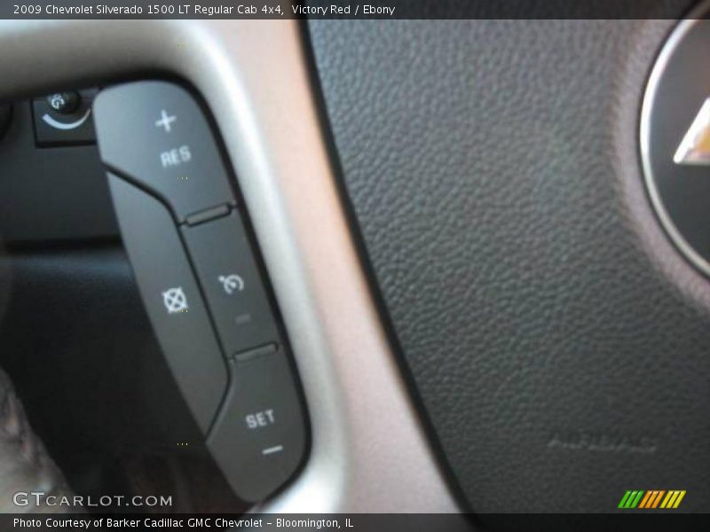 Victory Red / Ebony 2009 Chevrolet Silverado 1500 LT Regular Cab 4x4