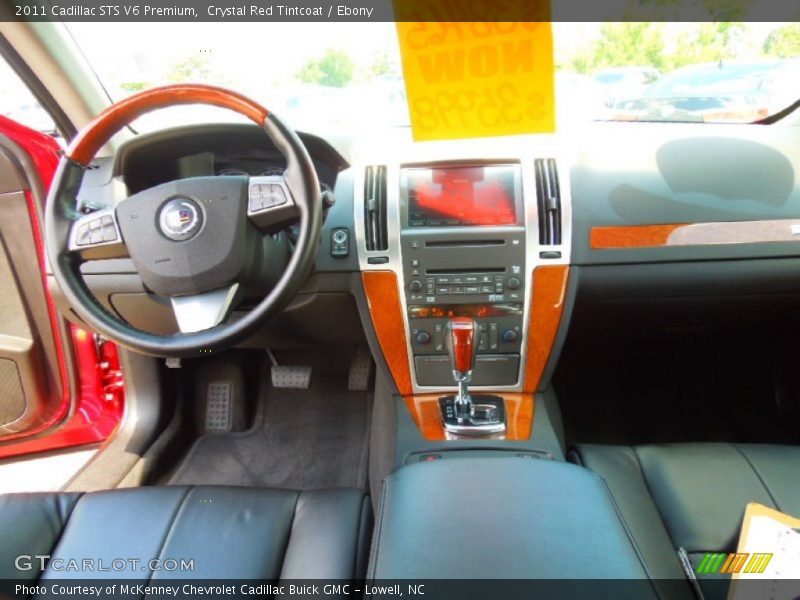 Crystal Red Tintcoat / Ebony 2011 Cadillac STS V6 Premium